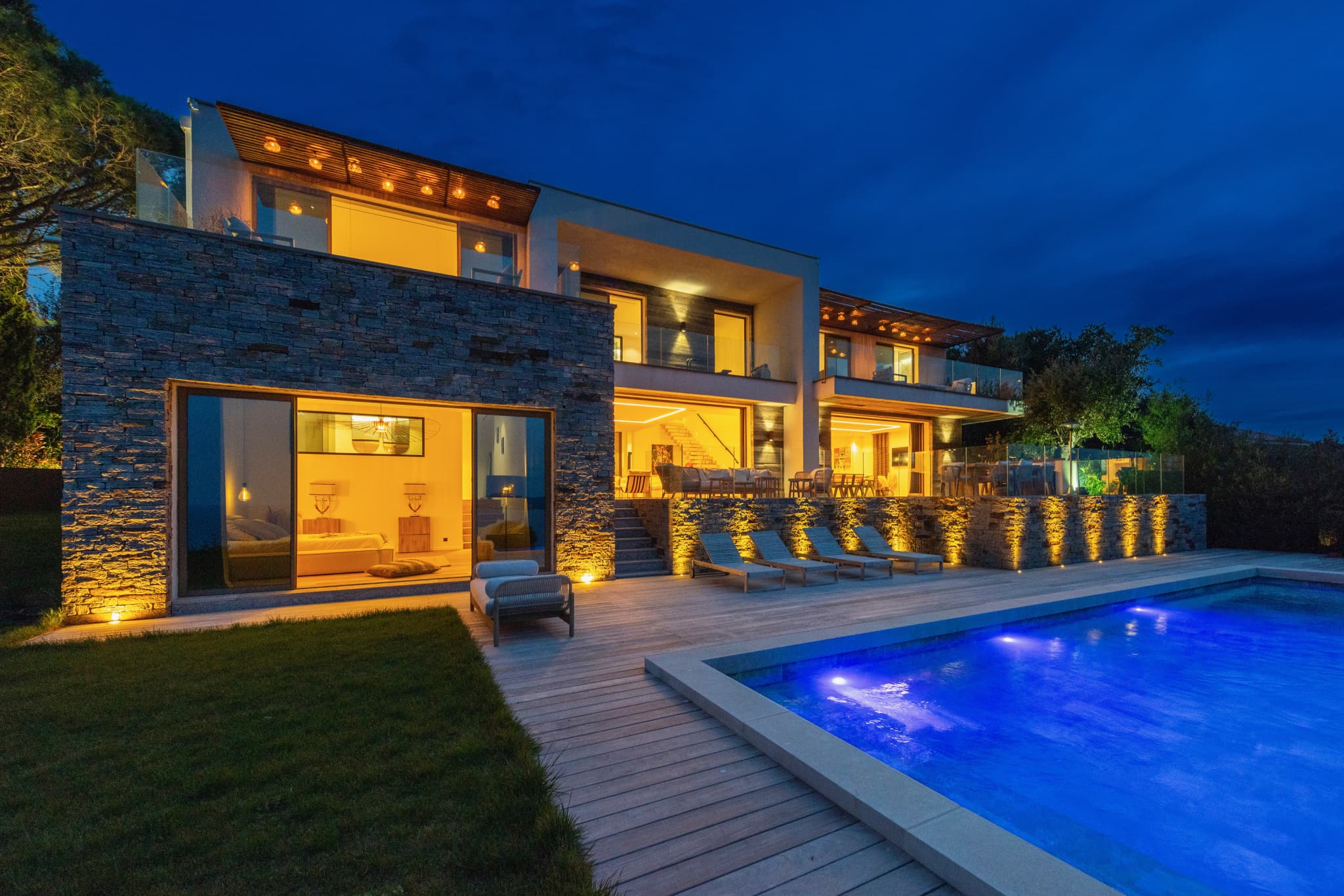 VILLA CONTEMPORAINE VUE MER PANORAMIQUE