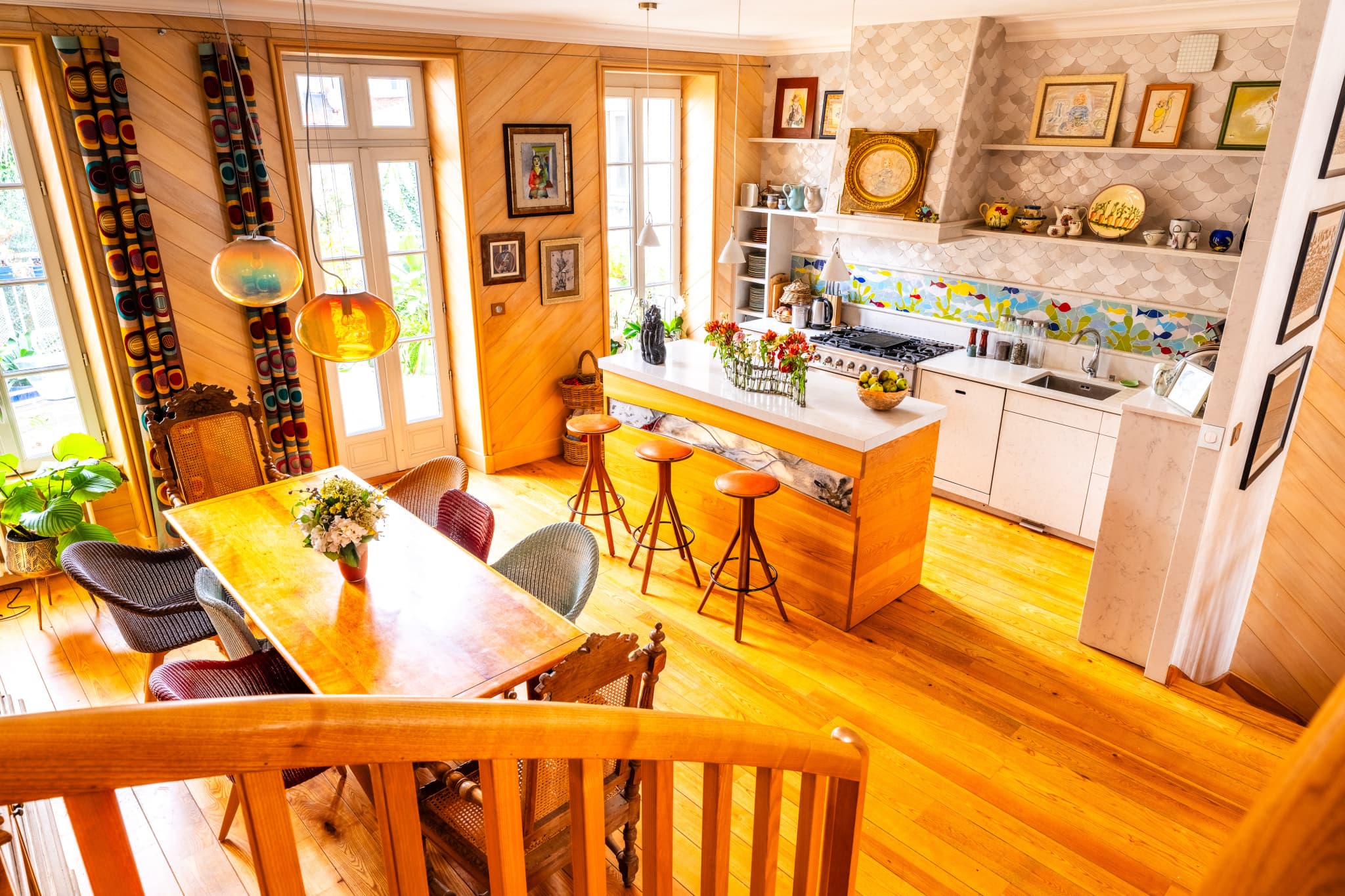 Appartement aux prestations haut de gamme et sa terrasse sur